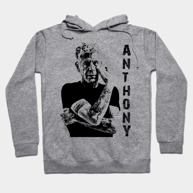 Anthony Bourdain t-shirt Hoodie by Andre design